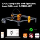 Laser Engraver for Beginner Laser Cutter 6000mW Engraving Machine for Wood Metal, Laser Class4