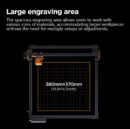 Laser Engraver for Beginner Laser Cutter 6000mW Engraving Machine for Wood Metal, Laser Class4